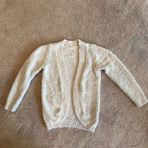 Crazy 8 Other - Crazy 8 Cream Soft Comfortable Woven Cardigan Long-Sleeve Sweater Top